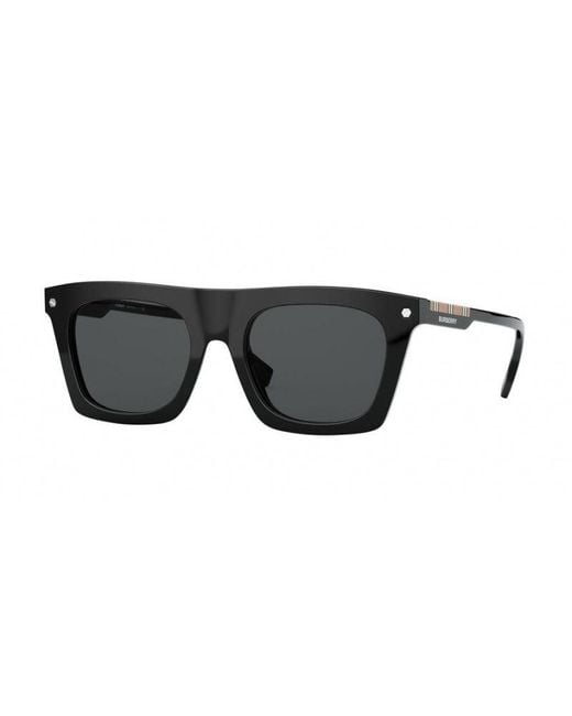 Burberry Black Be4318 Camron 300187 Sunglasses Plastic Squared Normal for men