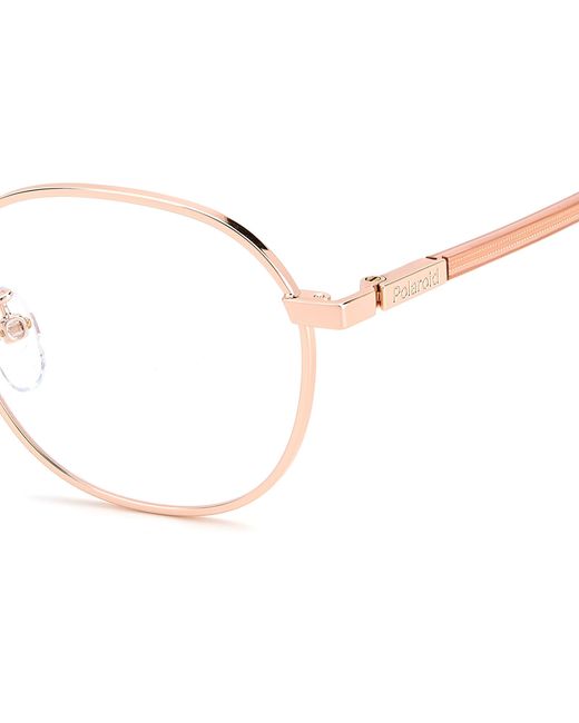 Polaroid Black Pld D456/G Ddb Optical Frames Metal Round