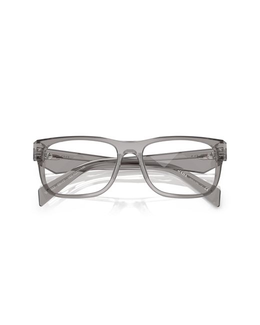 Prada Black Pr 22Zv 16Z1O1 Optical Frames Acetate Pillow Normal for men