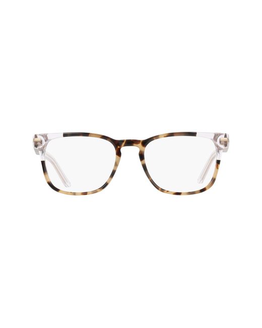 Nike Black 7180 249 Optical Frames Acetate Squared Normal