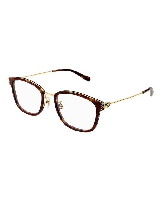 Gucci Black Gg1886Oa 002 Optical Frames Acetate Transparent Round