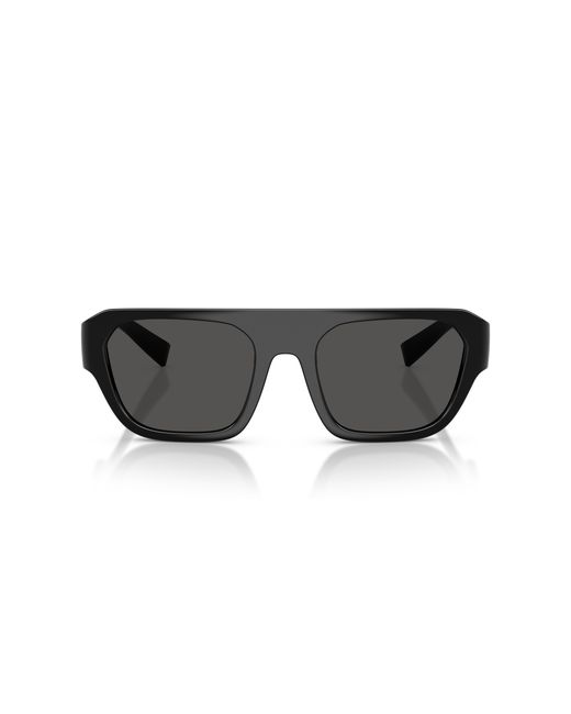Dolce & Gabbana Black Dg6206 501/87 Sunglasses Injected Squared Normal for men