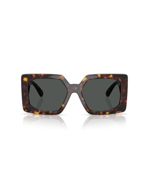 Versace Black Ve4478U 108/87 Sunglasses Injected Squared Normal