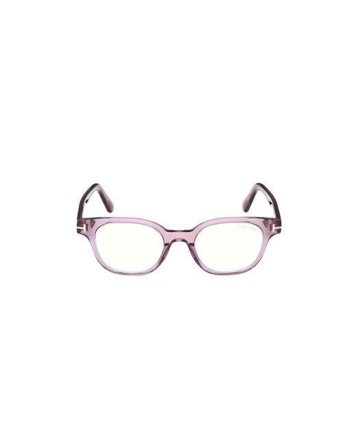 Tom Ford Black Ft6130-B 093 Optical Frames Acetate Squared Normal