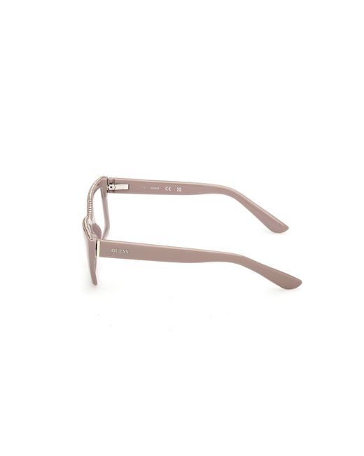 Guess Black Gu50360 057 Optical Frames Acetate Squared Normal