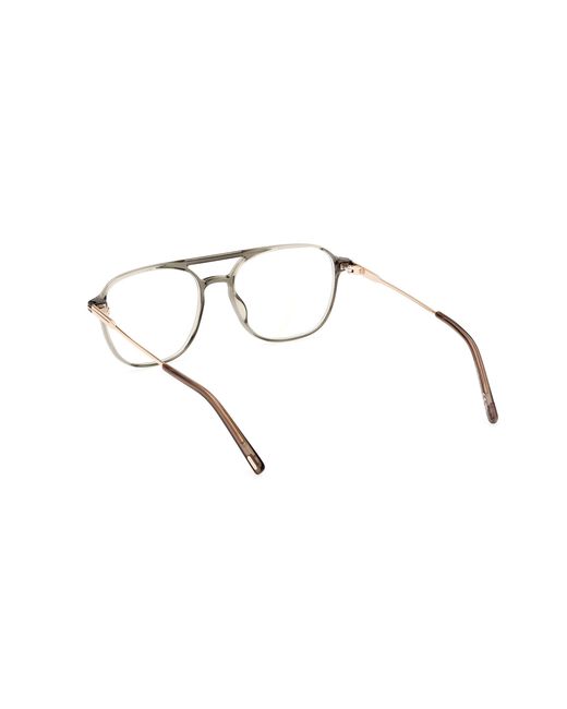 Tom Ford Black Ft5874-B 093 Optical Frames Injected Pilot Normal for men