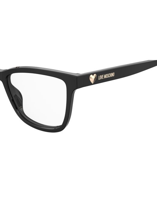 Moschino Black Mol632 7Rm Optical Frames Acetate Cat Eye