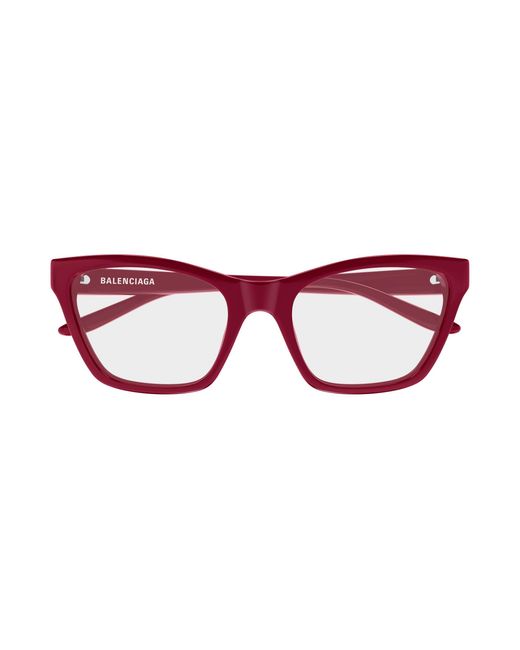 Balenciaga Black Bb0440O 005 Optical Frames Acetate Transparent Cat Eye