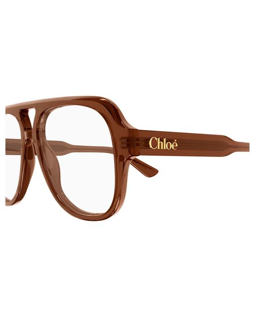 Chloé Black Ch0339O 003 Optical Frames Acetate Transparent Pilot