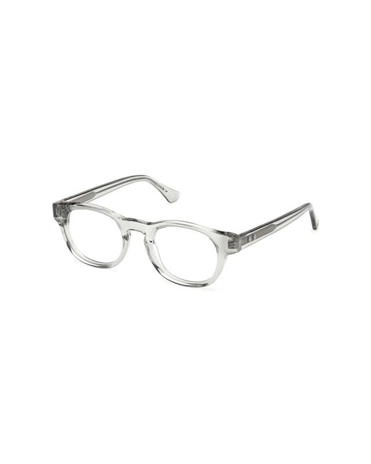 Web Black We5465 093 Optical Frames Acetate Round Normal for men