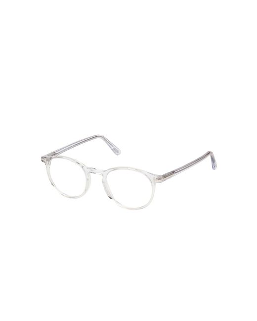 Tom Ford Black Ft5294 26 Optical Frames Acetate Round Normal for men