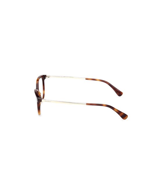Max Mara Black Mm5236 052 Optical Frames Acetate Round Normal