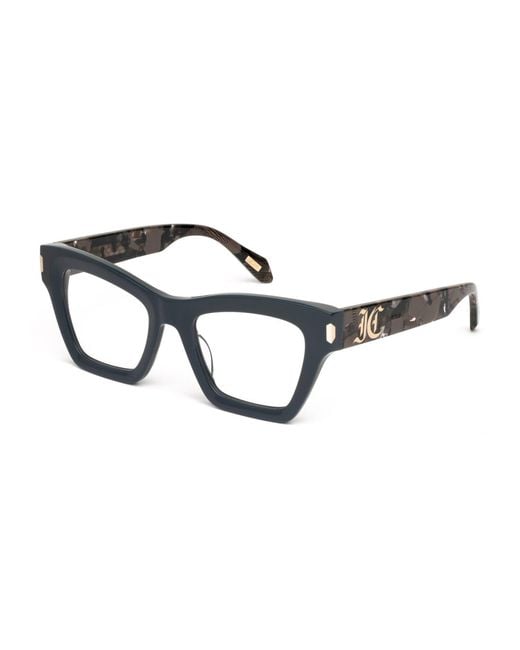 Just Cavalli Black Vjc119V 0V66 Optical Frames Acetate Butterfly