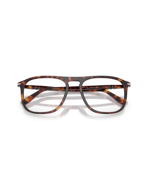 Persol Black Po3392V 24 Optical Frames Acetate Transparent Squared Normal
