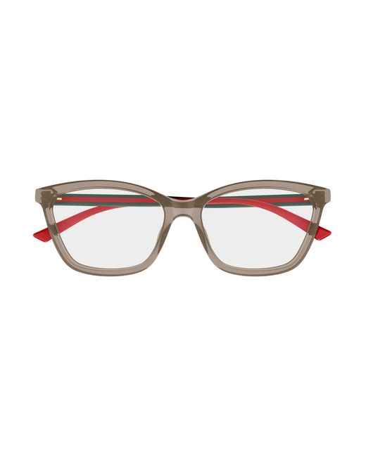 Gucci Black Gg1989O 003 Optical Frames Acetate Transparent Cat Eye