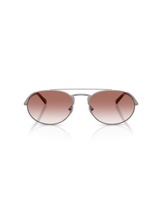 Emporio Armani Black Ea2171 30038D Sunglasses Metal Pilot Normal Shaded for men