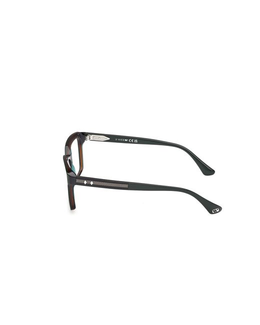 Web Black We5452 098 Optical Frames Acetate Squared Normal for men