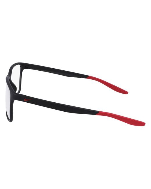 Nike Black 7119 001 Optical Frames Injected Squared Photochromatic