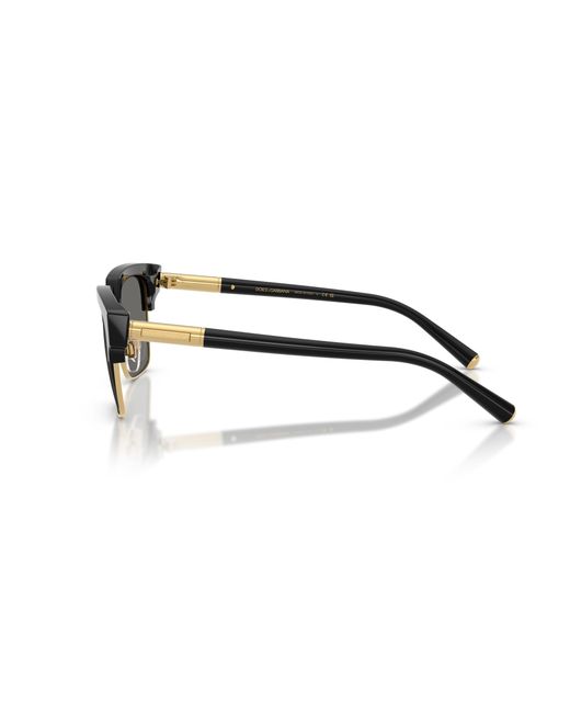 Dolce & Gabbana Black Dg4522 501/1 Sunglasses Acetate Squared Normal for men
