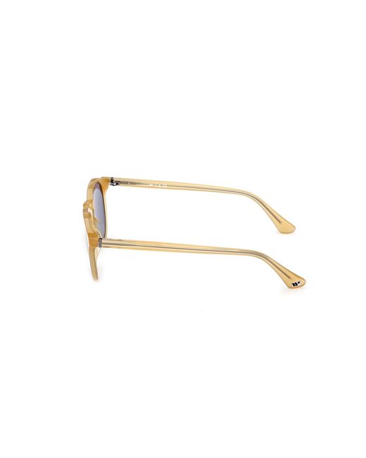 Web Black We0328 41V Sunglasses Acetate Round Normal