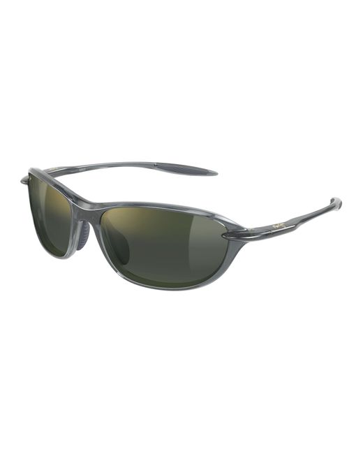 Maui Jim Black Mj0339S 004 Sunglasses Bio-Injected Round for men