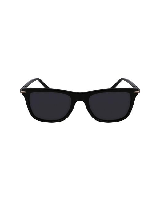 Ferragamo Black Sf2028S 001 Sunglasses Acetate Squared Normal for men