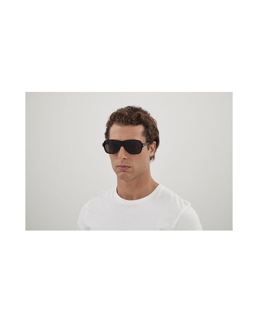 Saint Laurent Black Sl 609 Carolyn 001 Sunglasses Acetate Pilot Normal for men