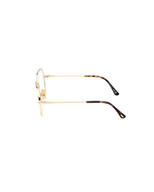 Tom Ford Black Ft6050-B 030 Optical Frames Metal Geometric Normal