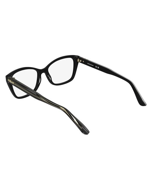 Longchamp Black Lo2799 001 Optical Frames Acetate Squared Normal