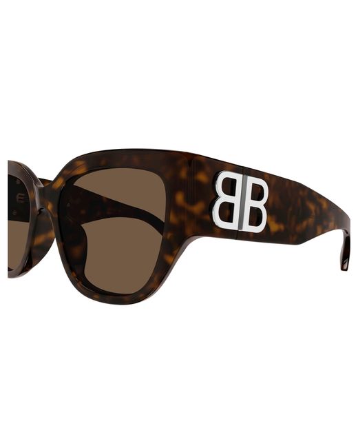 Balenciaga Black Bb0323Sk 003 Sunglasses Acetate Squared