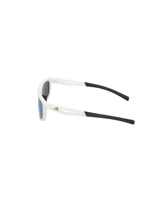 Adidas Originals Blue Sp0126 Dromeas 21X Sunglasses Injected Geometric Normal