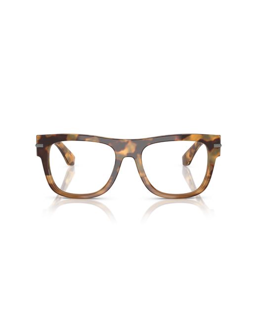 Dolce & Gabbana Black Dg3407 3437 Optical Frames Acetate Transparent Squared Normal for men