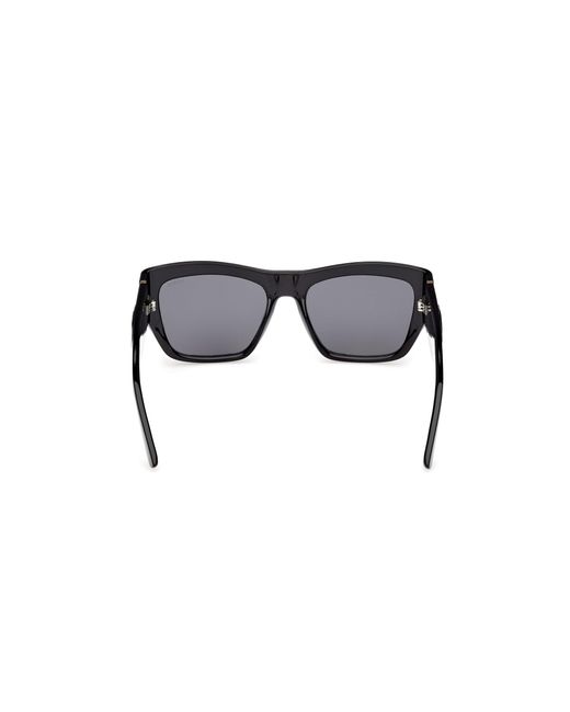 Guess Black Gu00252 01A Sunglasses Injected Smoke Squared Normal