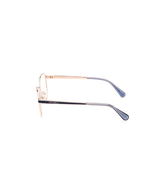 MAX&Co. Black Mo5148 090 Optical Frames Metal Round Normal