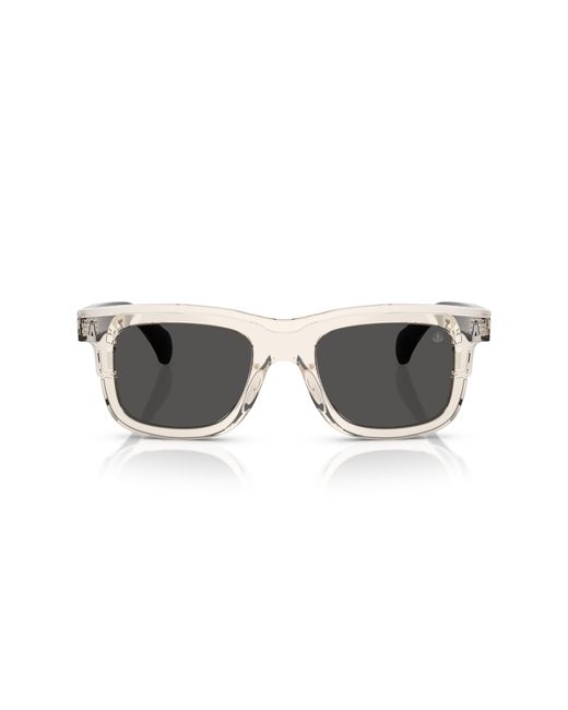 Moncler Black Me6004 Claro 300387 Sunglasses Acetate Squared Normal