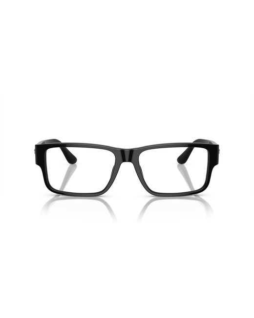 Versace Black Ve3342 Gb1 Optical Frames Acetate Transparent Squared Normal for men