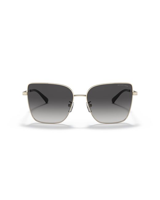 Michael Kors Black Mk1108 Bastia 10148G Sunglasses Metal Butterfly Shaded