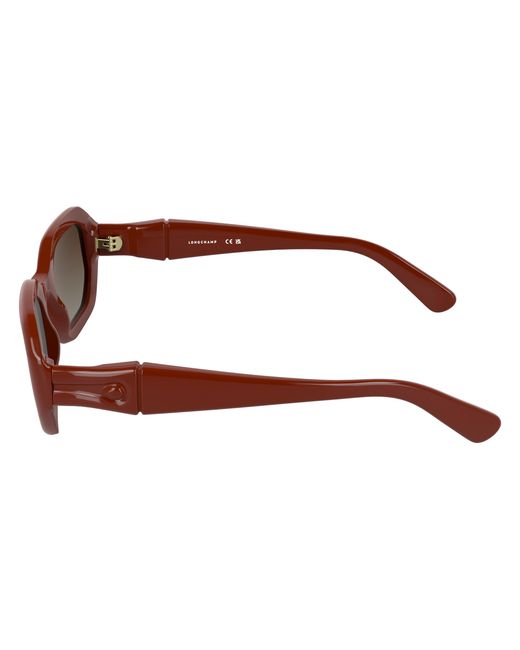 Longchamp Black Lo794S 847 Sunglasses Bio-Injected Squared Normal