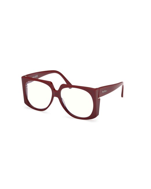 Max Mara Black Mm5181-B 069 Optical Frames Acetate Round Normal