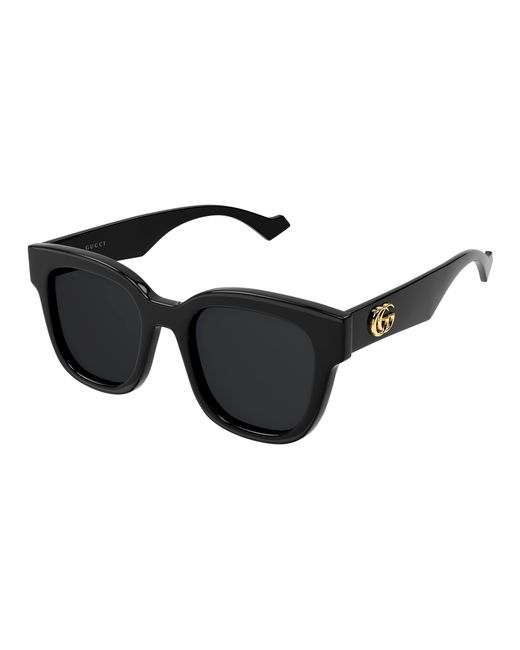 Gucci Black Gg0998S 001 Sunglasses Acetate Squared Normal