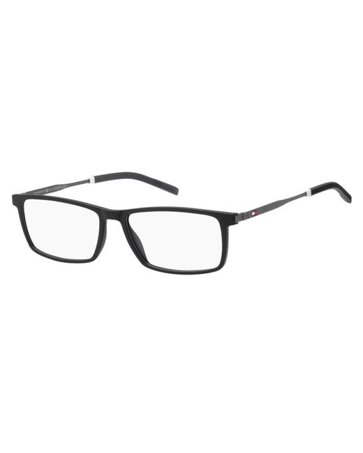 Tommy Hilfiger Black Th 1831 003 Optical Frames Plastic Squared for men