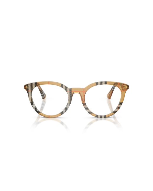 Burberry Black Be2429 4163 Optical Frames Acetate Round Normal