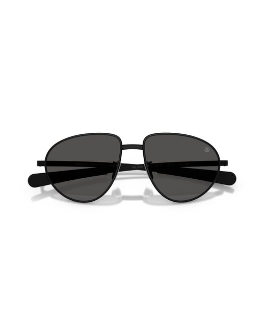 Moncler Black Me4009 Vizla 100181 Sunglasses Metal Pilot Polarized