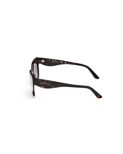 Guess Black Gm00027 52F Sunglasses Acetate Squared Normal