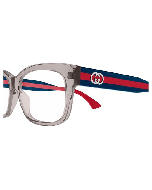 Gucci Black Gg0278On 014 Optical Frames Acetate Transparent Cat Eye
