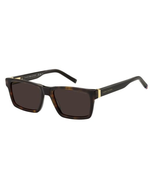 Tommy Hilfiger Black Th 2309/S 086/70 Sunglasses Acetate Squared Normal for men