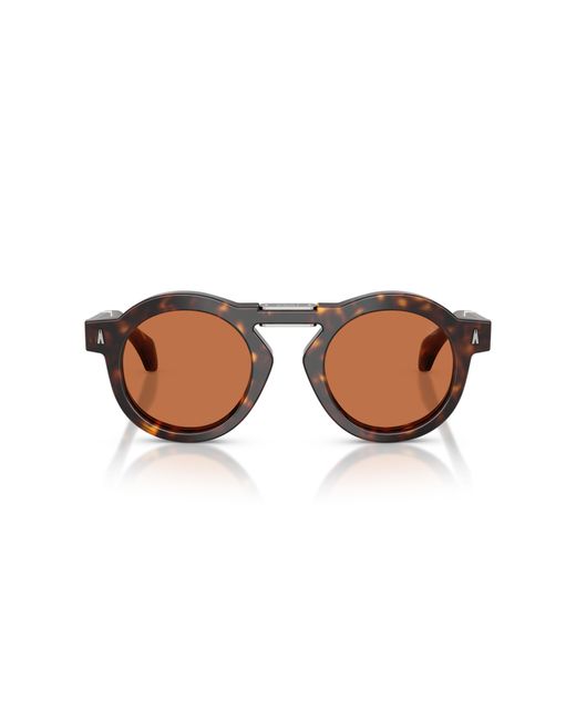 Moncler Black Me6019U Glisse 300273 Sunglasses Acetate Round Normal