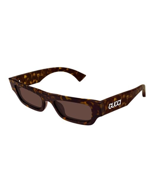 Gucci Black Gg1839S 002 Sunglasses Acetate Squared for men
