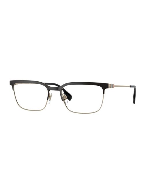 Burberry Black Be1375 Douglas 1109 Optical Frames Metal Squared Normal for men