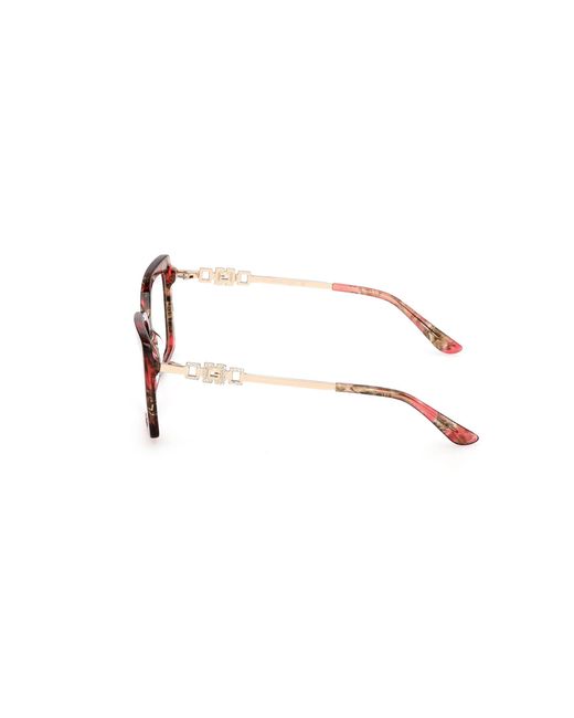 Guess Black Gu50318 071 Optical Frames Acetate Squared Normal